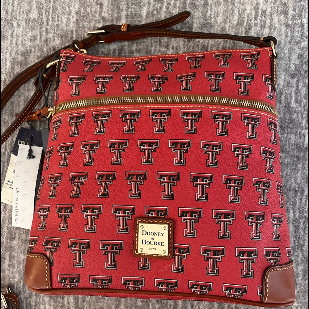 Dooney and Bourke “Texas Tech” crossbody bag
